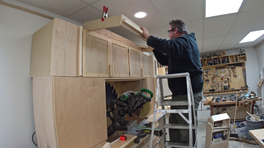 UpsideDown Band Saw Blade Drawer IBUILDIT.CA